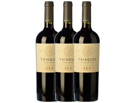 Vinho ARESTI Aresti Trisquel Carmenère Reserva (0.75 L - 3 unidades)