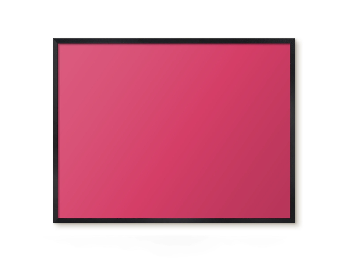 Quadro magnético de parede rosa claro para quarto Espelharte (80x60 cm)