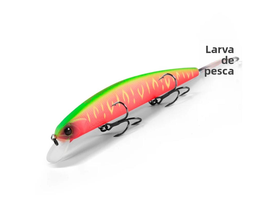 Isca de Pesca MDUG, 13 cm, 21 g, profundidade 1,8 m, estilo K