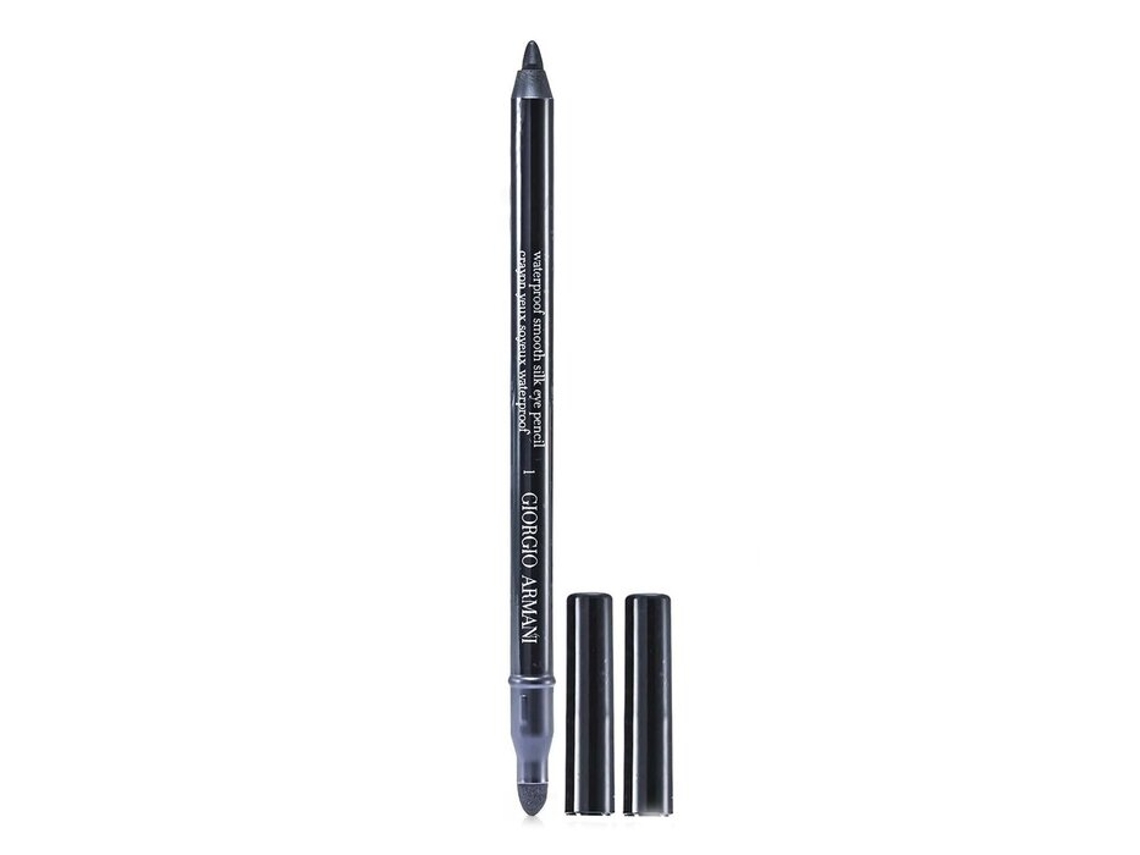 Waterproof Smooth Silk Eye Pencil 01 1.2g/0.04oz Giorgio Armani (black)