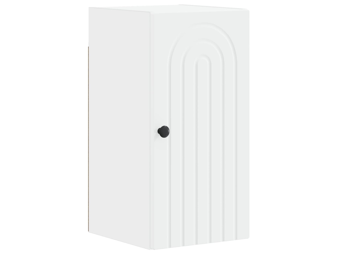 Vidaxl Armário De Parede Para Banheiro Alkmaar Branco 30 X 31 X 59 Cm
