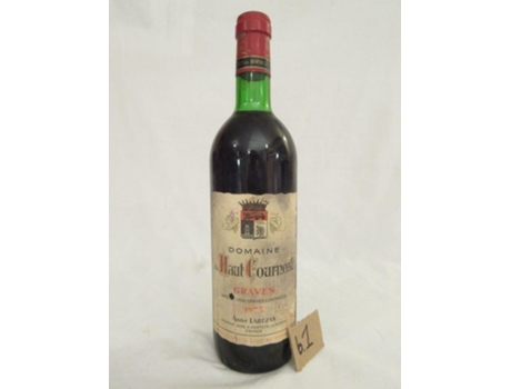 Vinho Tinto DOMAINE DU HAUT-COURNEAU 1975 (75 cl - 1 unidade)