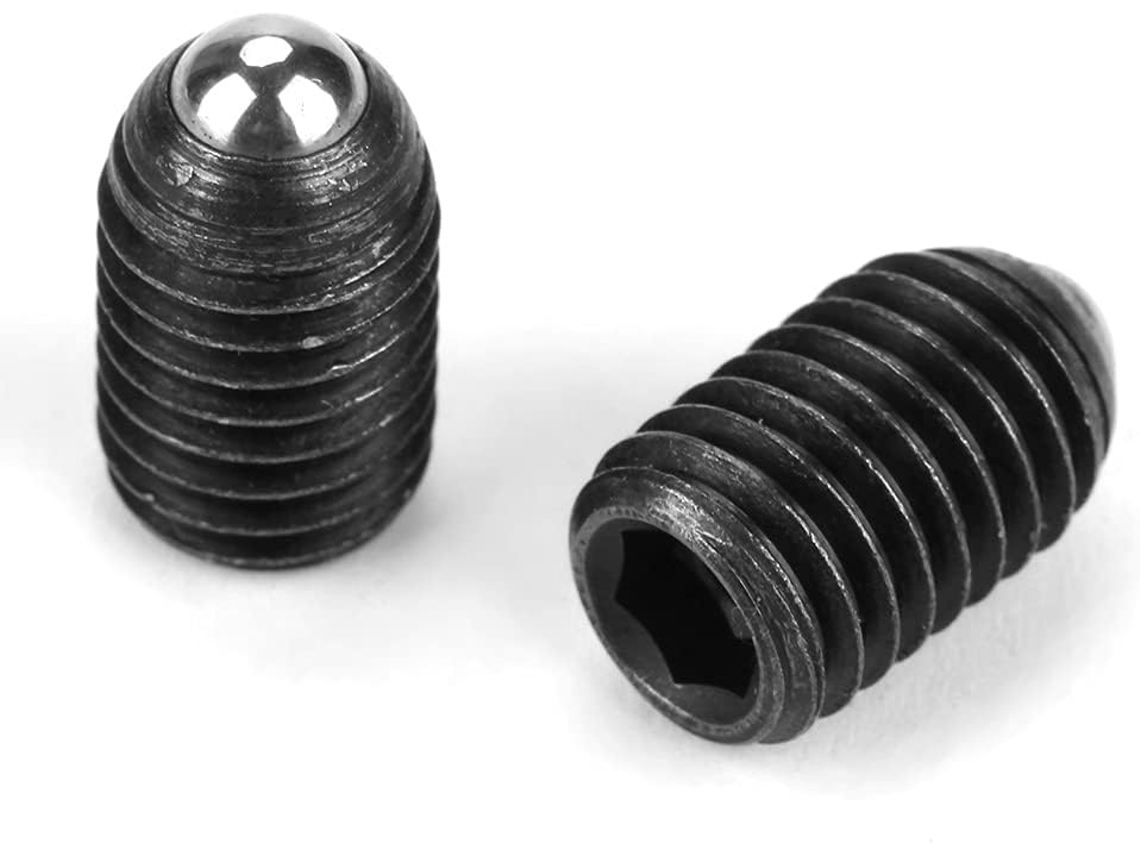 Conjunto De Êmbolos Mola Duráveis Em Aço Carbono Ftvogue Para Dispositivos Mecânicos, 10 Peças De Êmbolos Esféricos M10