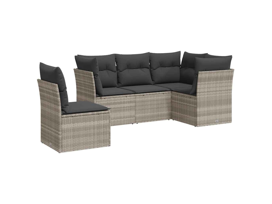 Garden Sofa Set, Garden Sofa Sets Vidaxl Cinzeto Rattan / Vime (n/a)