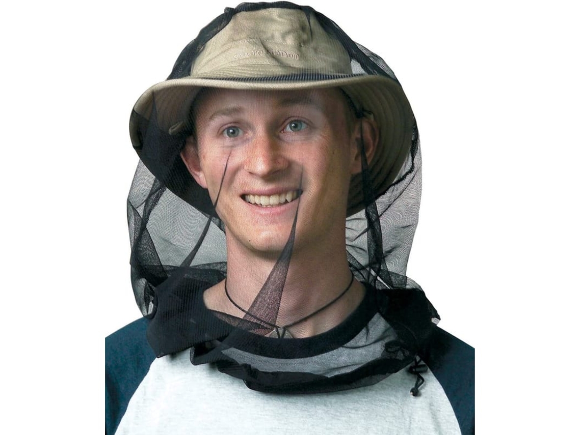 Máscara De Malha Para Cabeça Com Permethrina Contra Mosquitos, Insetos E Bugs