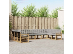 Vidaxl Conjunto De Sofás Para Exterior 10 Unid.