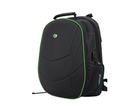 Bbs 3331ge Mochila Para Computador Portátil 17, Assailant, Preto, Nylon, Bestlife