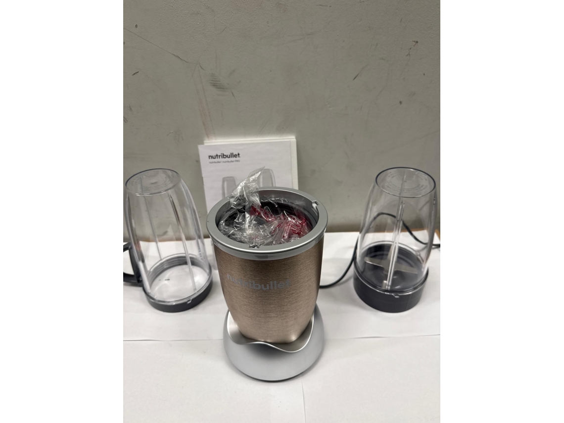 Liquidificador NUTRIBULLET Personal Blender Pro NB907CP (Outlet Caixa Aberta - 900 W - 0.946 L - Dourado)