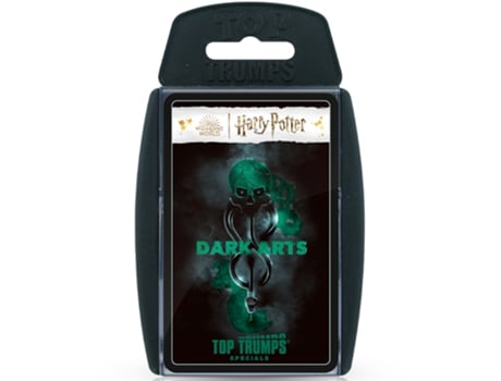 Jogo de Cartas Top Trumps Specials Harry Potter Dark Arts Magic Inglês WINNING MOVES