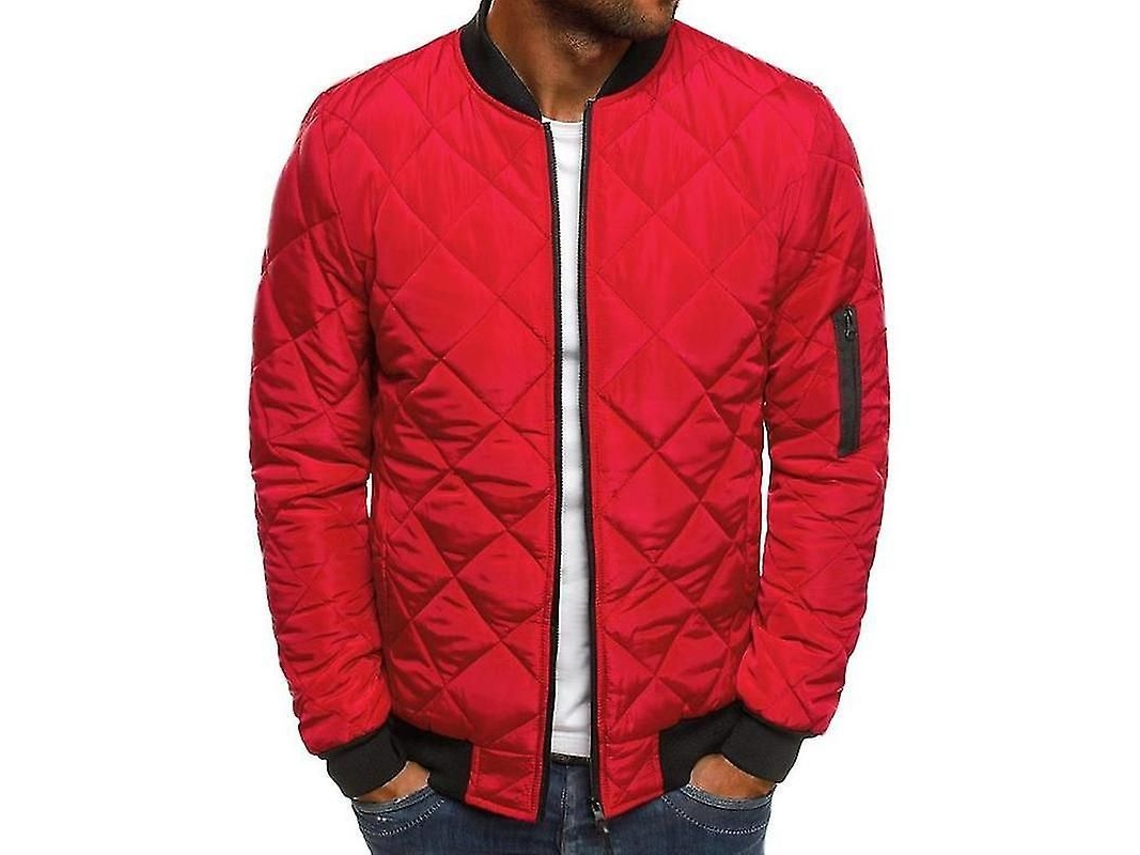 2026 chaqueta de Hombre Acolchada Rellena Bomber Chaqueta de Abrigo Exterior de Alta Calidad