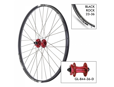 Roda Da Bicicleta KRAYTON D. K-Br-23 36H B44F 9X100
