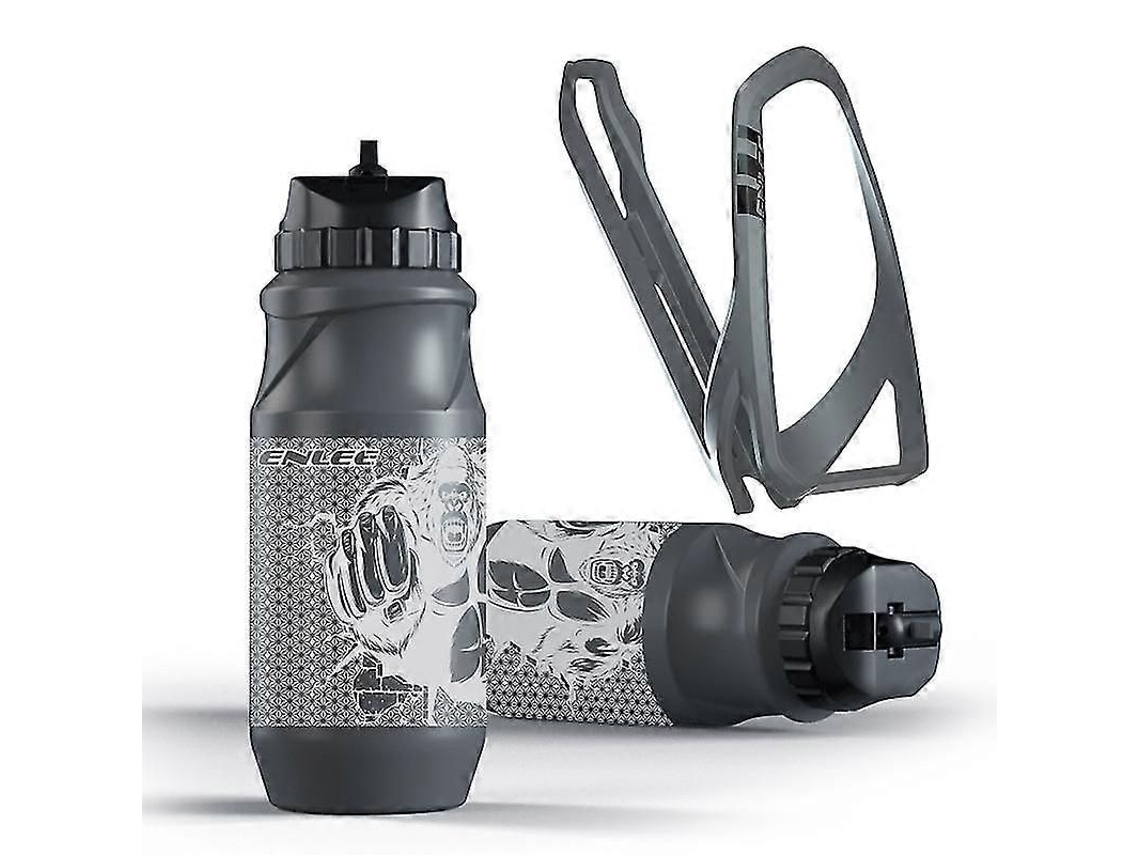 Garrafa De Água Portátil De Plástico Para Ciclismo De Montanha, 650ml, Para Uso Ao Ar Livre, Com Suporte.