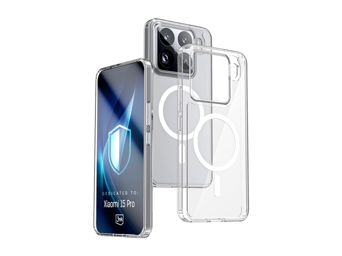 Capa Protetora 3mk Armor Magcase Para Xiaomi 15 Pro Com Resistência A Arranhões.