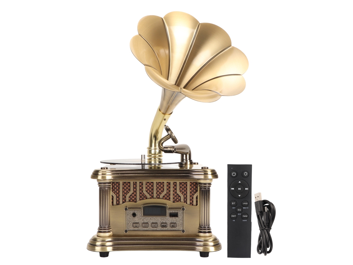 Tocador de Discos Vintage Bluetooth LAXISCREED