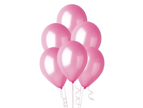 Balões Rosa Perolado 100 Balões MISTER FIESTA