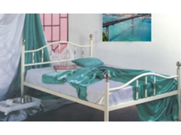 Cama COLCHÃOCERTO.PT (200x160 - Ferro - Vermelho)