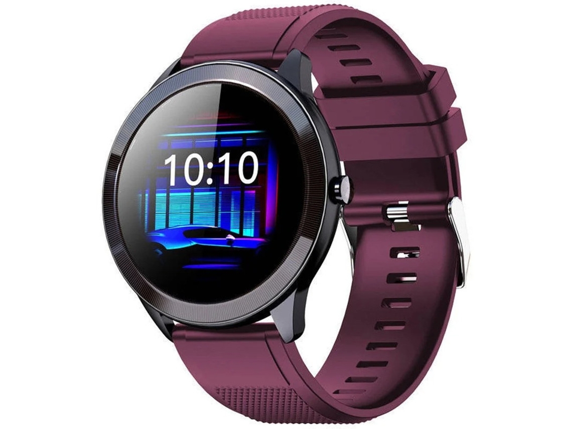 Smartwatch Homem 1.3 Polegadas Smartwatch Mulher Ip68 À Prova Dágua Bestvite (roxa)