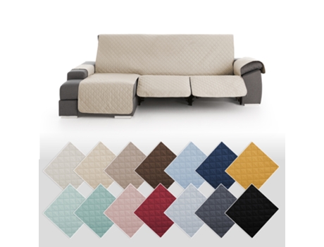 Cobertura para Chaise Longue Relax Assentos Rebatíveis Roxana MILICA Cor Hortelã Tamanho 240 Cm