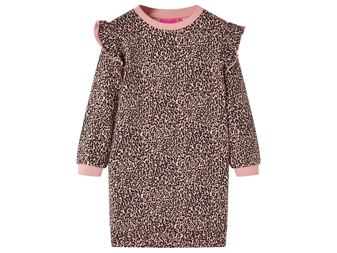 Vestido De Criança Rosa-médio 104