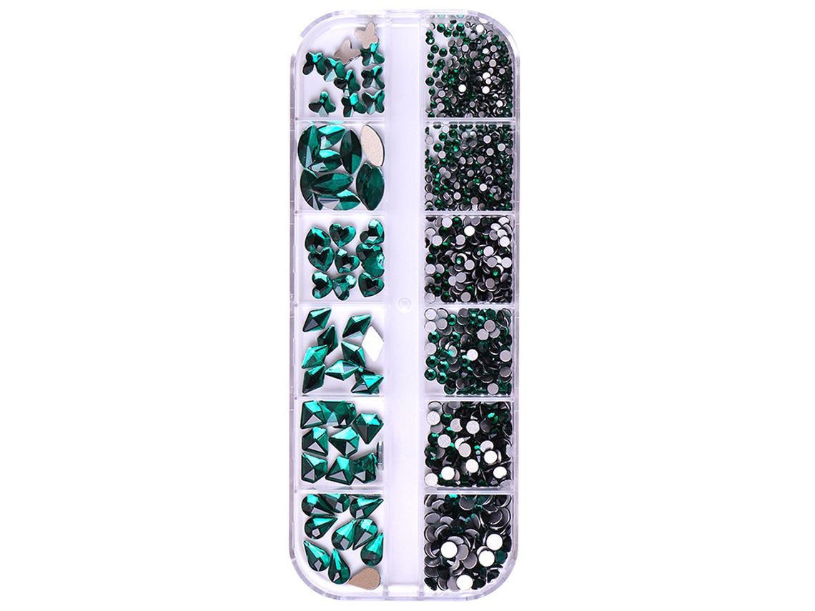Cristais para Unhas e Joias Flatback para Artesanato e Decoração KOFIHETY