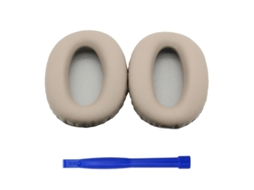 Capa protetora Lurelia para fones de ouvido Sony WH-1000XM3, com revestimento em couro sintético, preta, 1 par.