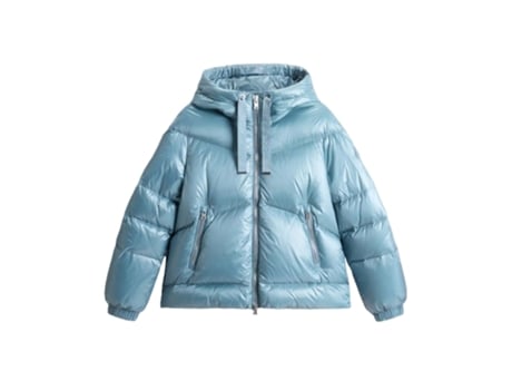 Kispo De Mulher Woolrich Giubbini Aliquippa Poliéster Azul (l)