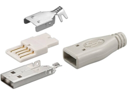 Cabo de Dados GOOBAY (USB - Cinzento)
