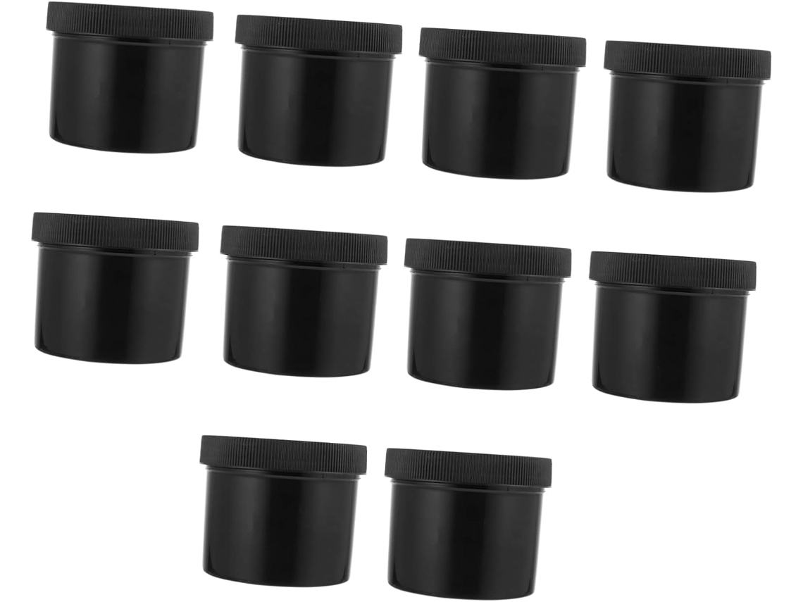Conjunto De 10 Potes/recipientes Para Armazenamento De Cosméticos, Ideais Para Máscaras, Viagens E Uso Geral.