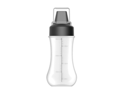 Frasco De Spray Tempero 5 Furos Com Escala, Dispenser Óleo Para Molho Salada Ketchup Mostarda