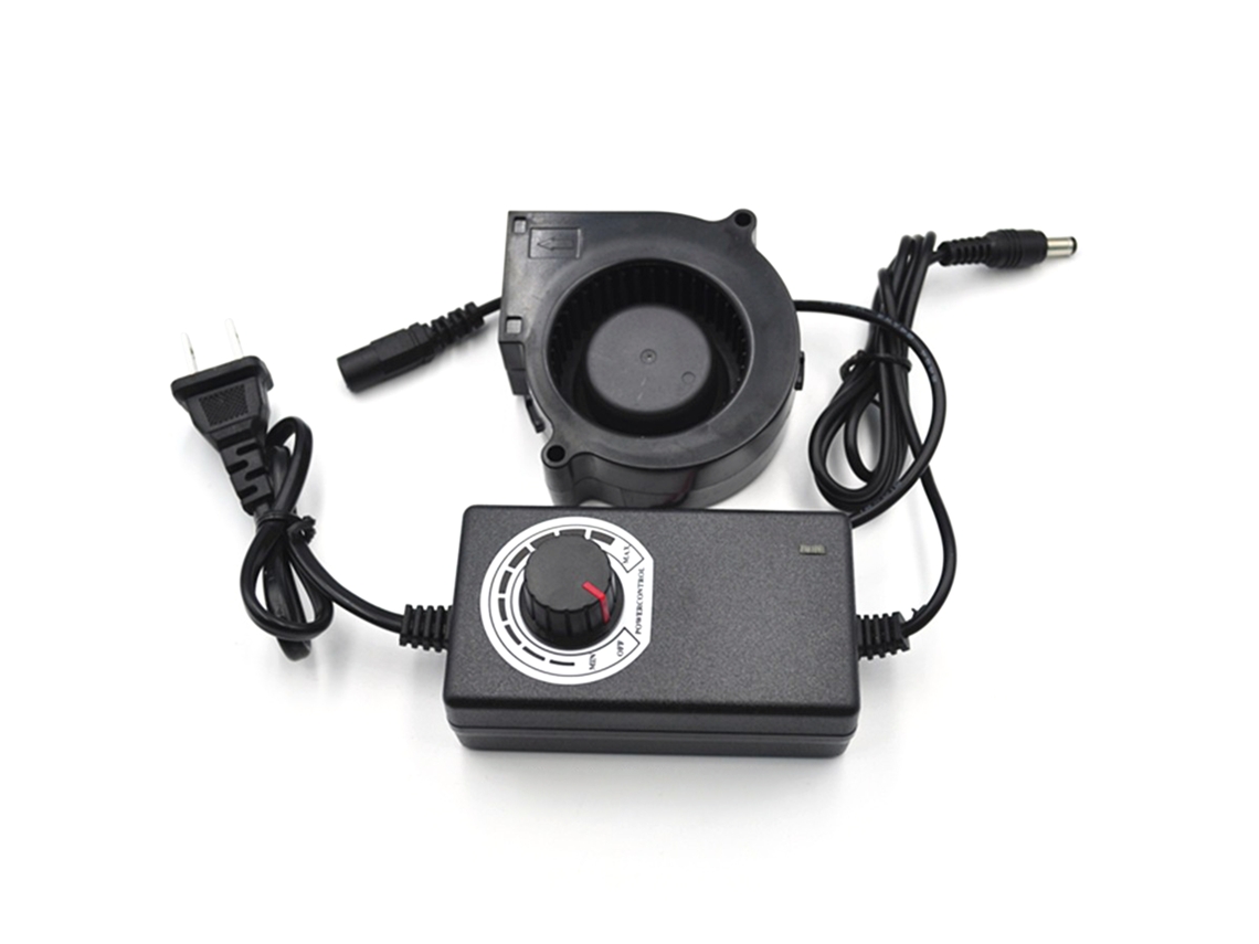 Ventilador De Refrigeração Brushless Blower Com Controlador De Velocidade Variável Para Acampamento E Churrasco Ao Ar Livre
