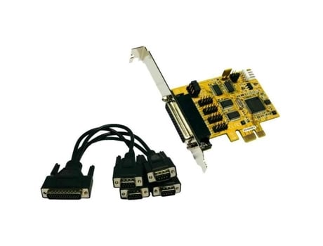 Adaptador Serial EXSYS Placa Pcie Serial Rs-232 16C550 4S 4 X 9 Pinos Fic
