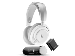 Auscultadores STEELSERIES Arctis Nova Pro Omni (Over Ear - Microfone - Branco)
