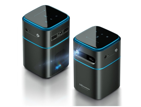 Mini Projetor Android 9 Beaner Ubeamer 1 Pro Wwfw (4k 7000mah)