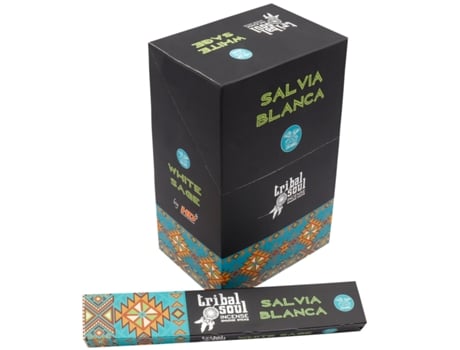 Incenso Tribal Soul Salvia Branca 15G