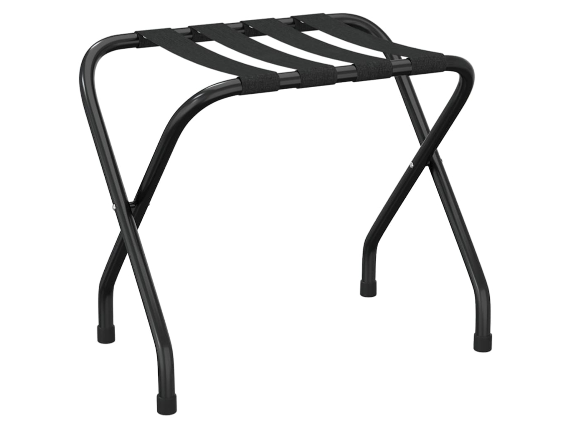 Luggage Rack, Luggage Racks Vidaxl Preto Náilon (56 X 40 X 49 Cm)