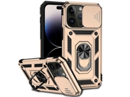 Capa De Celular Com Suporte Deslizante Camshield Para Iphone 14 Pro Max