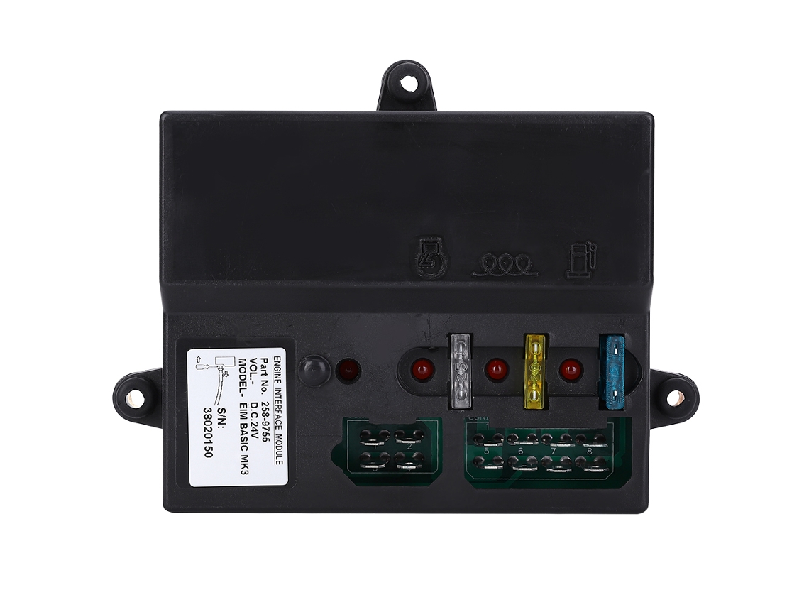 Hkj módulo de Interface do Motor Eim258 9755 Controlador 24v para Placa de Controle de Velocidade do Gerador