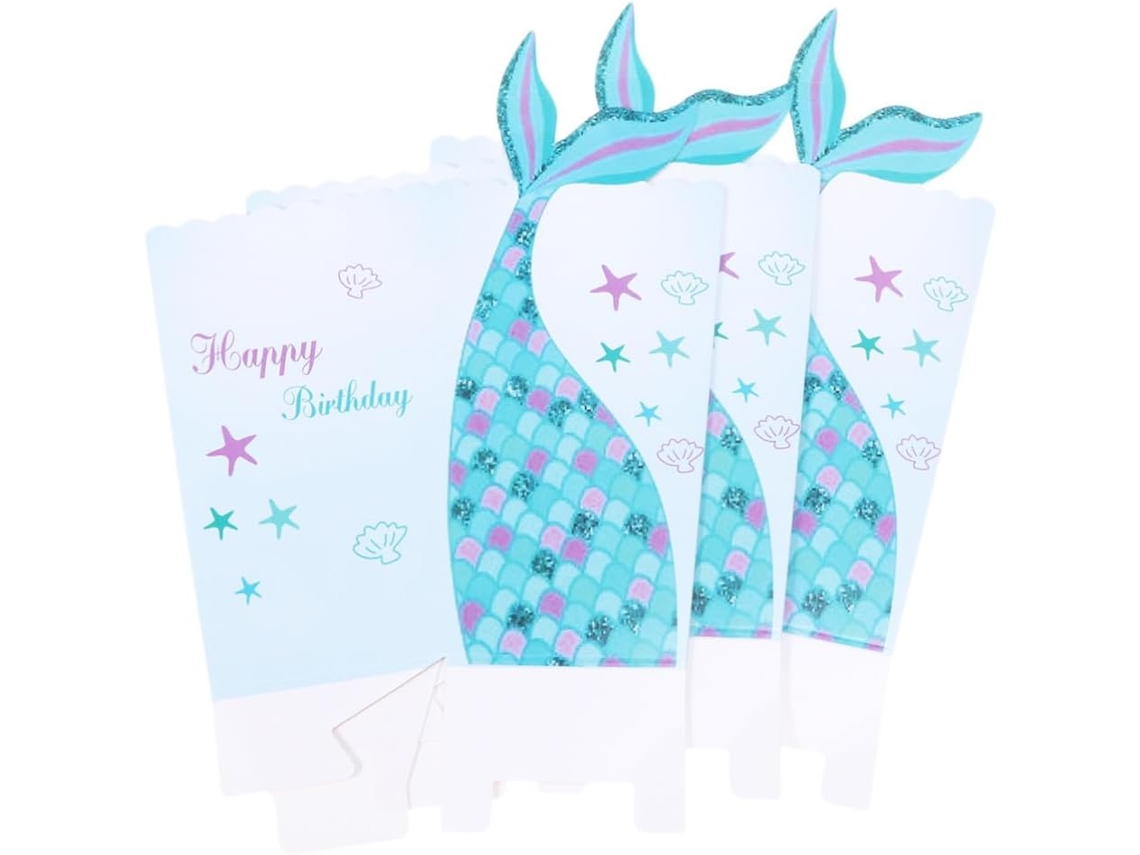 Caixas De Pipoca, 18 Unidades, De Papel, Resistentes E À Prova De Compressão, Ideais Para Festas Infantis, Aniversários