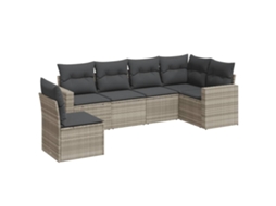 Garden Sofa Set, Garden Sofa Sets Vidaxl Cinzeto Rattan / Vime (n/a)
