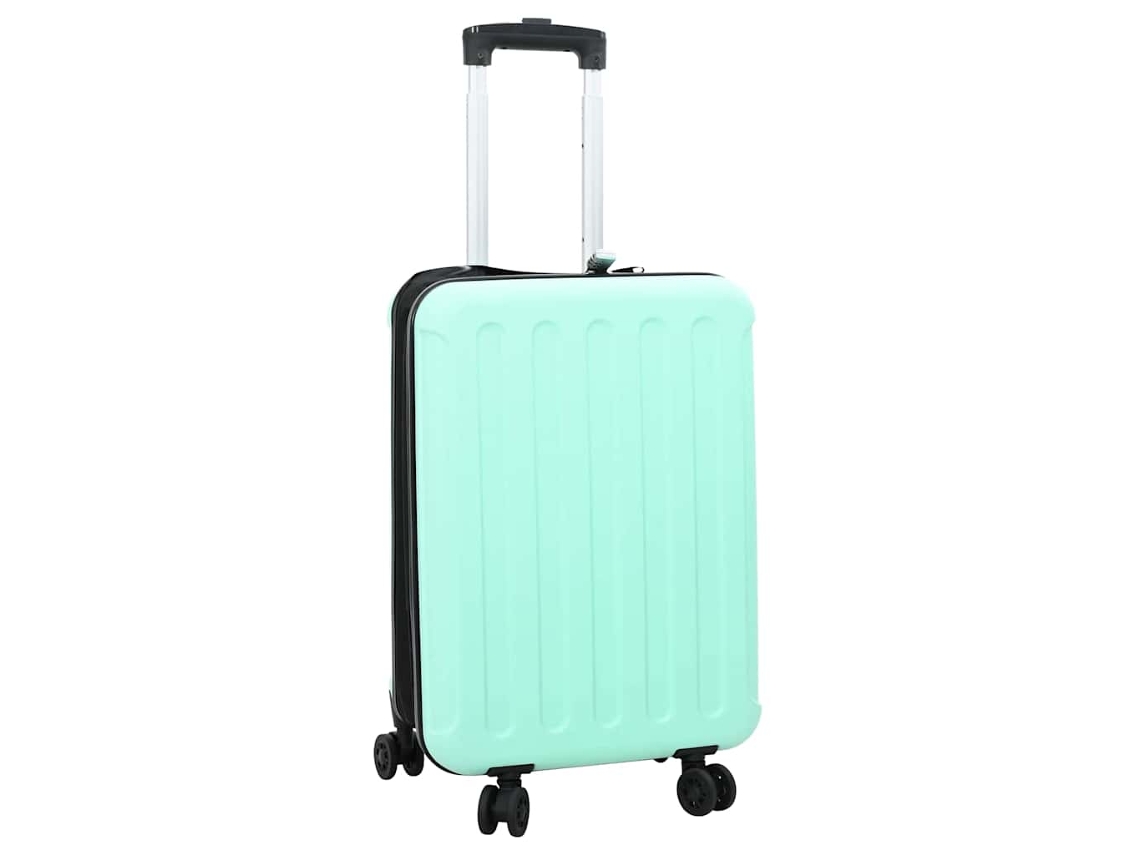Vidaxl Mala Com Bloqueio Verde Menta 34 X 23 X 55.5 Cm Plástico Abs