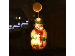 Luz de Cadeia Pingente Natal Ventosa Lâmpada Decorativa Hanging Festas | S/MARCA