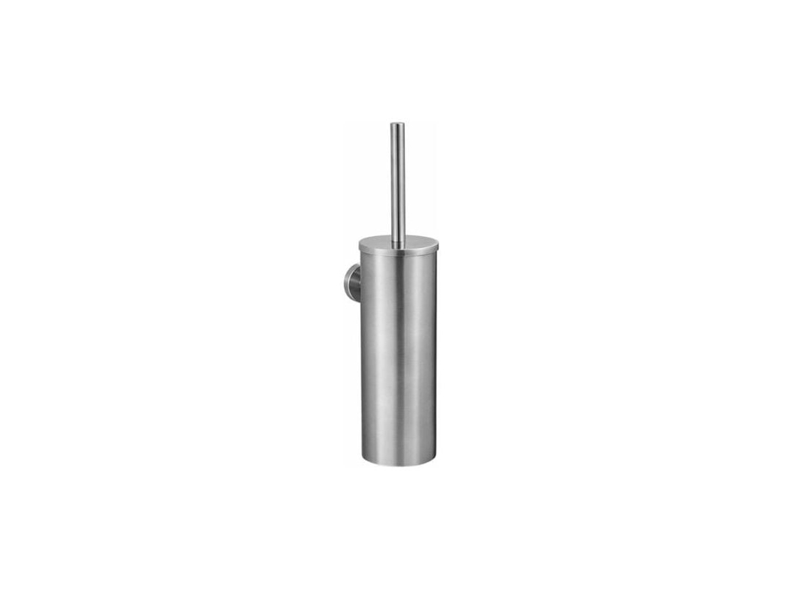 Escova sanitária de silicone com suporte de secagem rápida, cabo longo, parede ou chão | AQUAFORGE