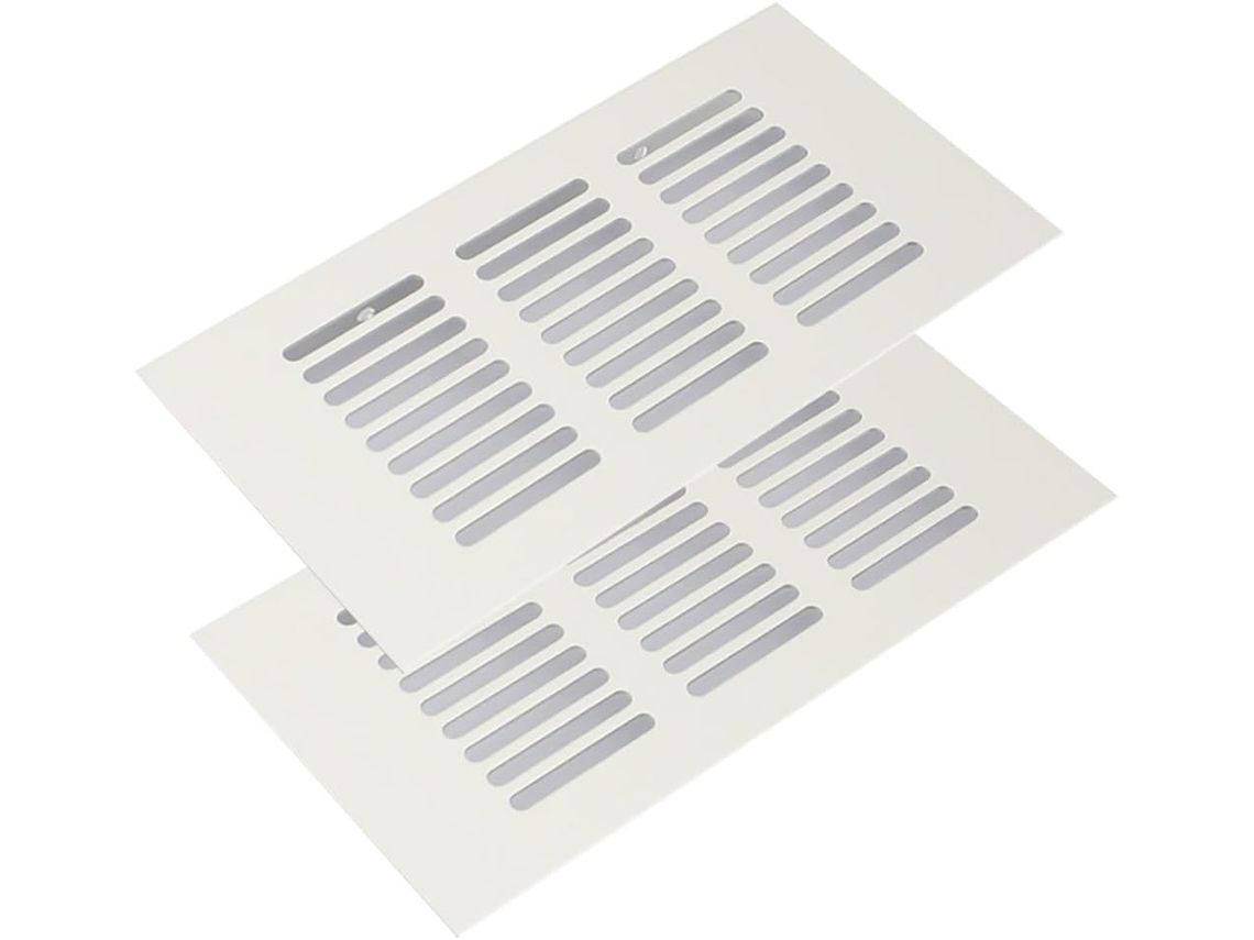 Grelha de Ventilação Retangular Liga Alumínio 300 mm