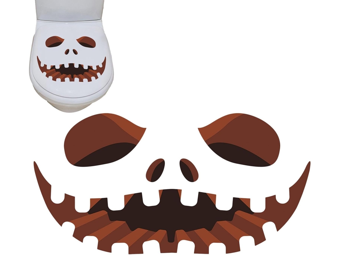 Adesivos decorativos de Halloween para capas de copos higiênicos |