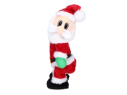 Boneco De Natal Musical Laxiscreed, Papai Noel Dançante E Decorativo Para Festas Natalícias