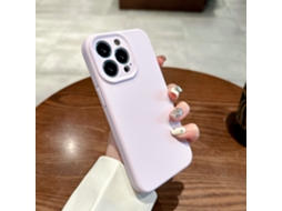 Capa Para Iphone (roxa (magnética), Apple 16), Silicone Líquido, Resistente A Quedas, Com Encaixe Magnético Magsafe.