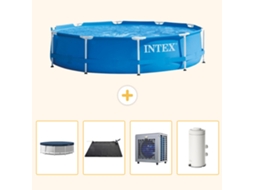Intex Piscina Com Estrutura Redonda - 366x76 Cm - 5-peças S2