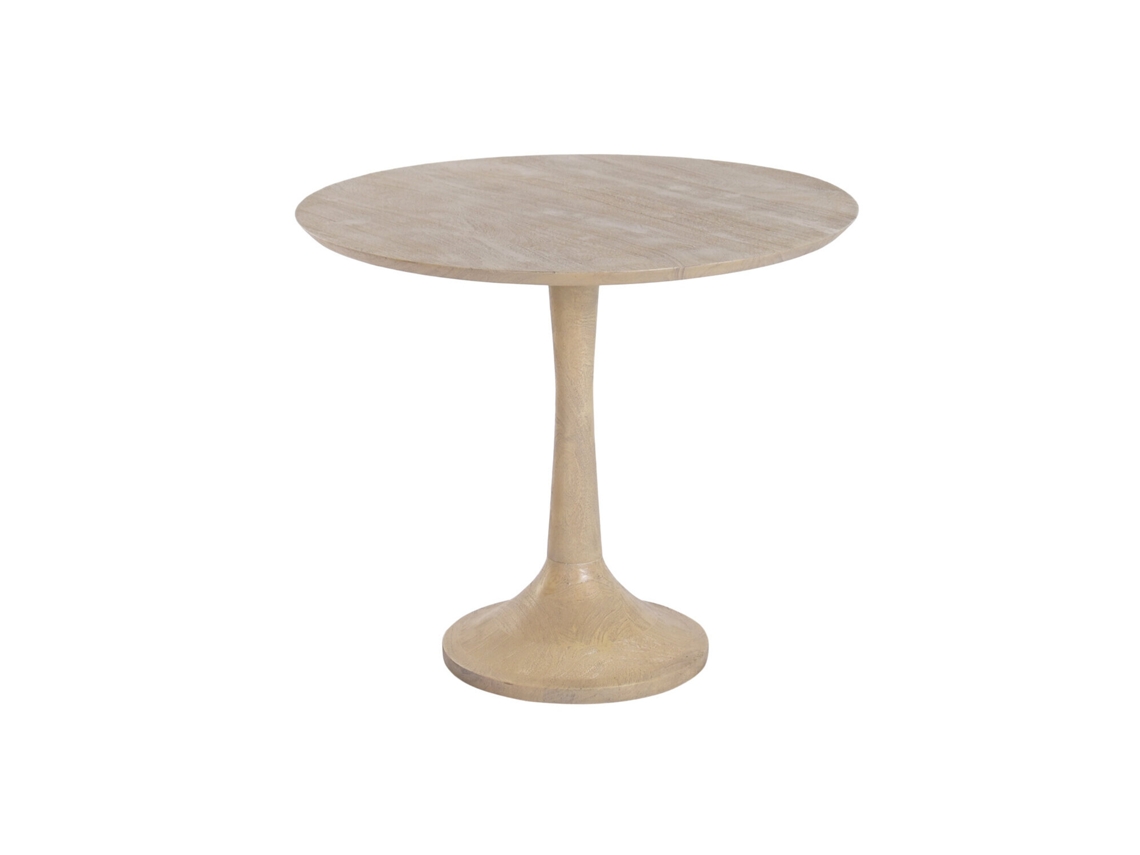 Mesa de Jantar Redonda em Madeira de Mangueira ALEXANDRA HOUSE LIVING (90x90x77cm)