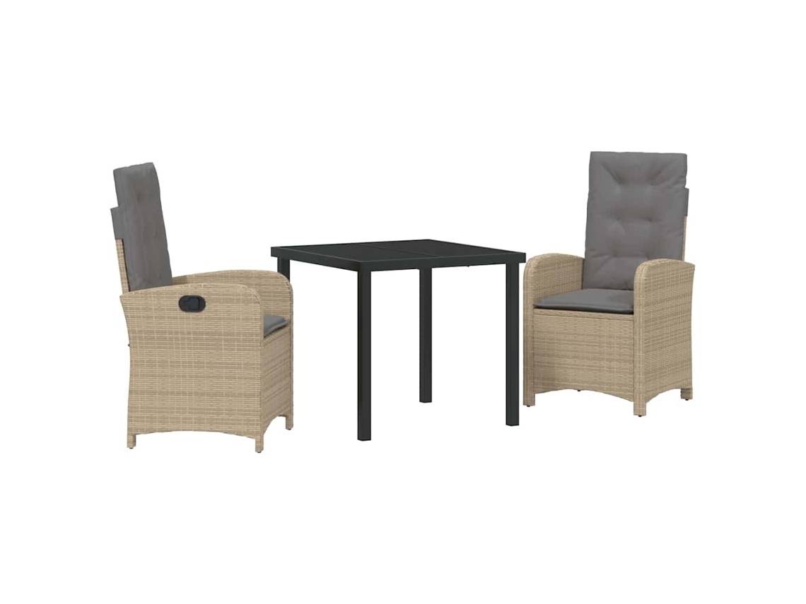 Conjunto de Móveis de Jardim 5 Pcs HARLANV1
