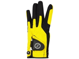 Luva De Golfe Para A Mão Esquerda All Weather Performance Amarelo ZERO FRICTION